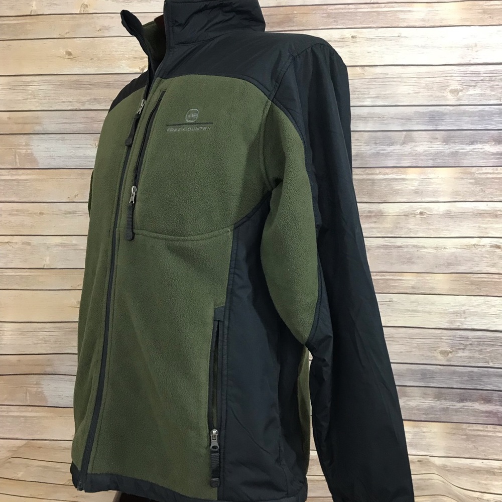 Free Country jacket full zip fleece pockets - Picture 5 of 7